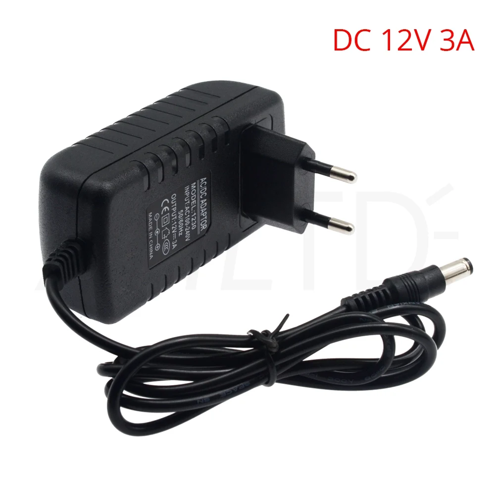 AC 110 V-240 V к DC 12V 2A 3A 5A США/ЕС вилка светильник ing трансформаторы адаптер питания конвертер зарядное устройство для светодиодные ленты светильник