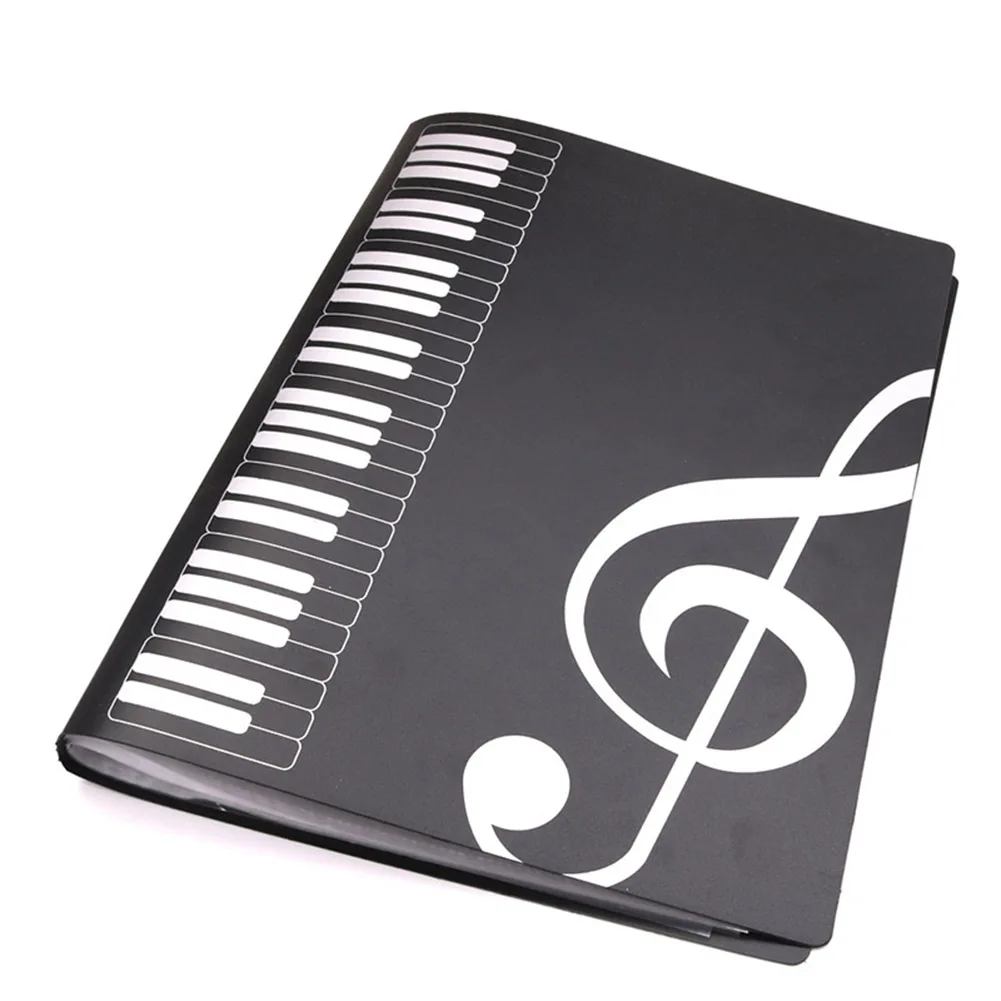 

Music Sheet File Documents Paper Folder Holder Plastic A4 Size 40 Pockets ASD88