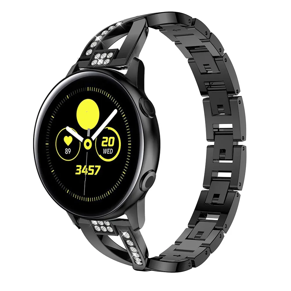 Роскошный ремешок 2 в 1 для наручных часов Samsung Galaxy Active браслет с крышкой galaxy Watch