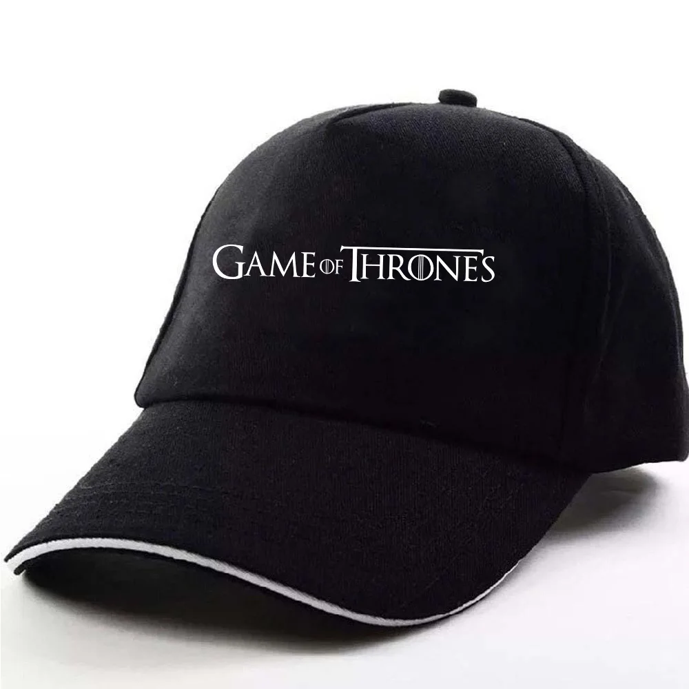Kpop изображением Арьи Dracarys Бейсбол Кепки Для мужчин Для Женщин Игра престолов Бейсболка Кепка водителя грузовика шляпа c вышивкой, для отца Кепки летняя одежда в стиле «хип-хоп» Кепки - Цвет: black 5