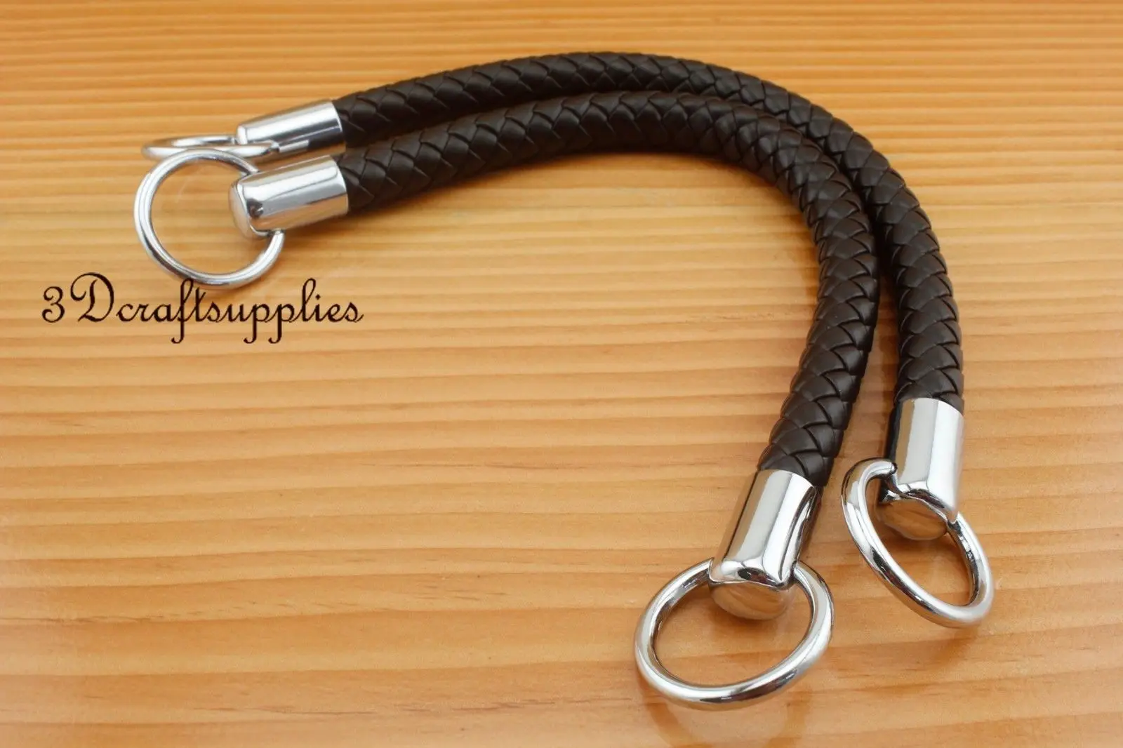 Вязаная крючком сумка из искусственной кожи ремешок кожаные ручки кошелек пара