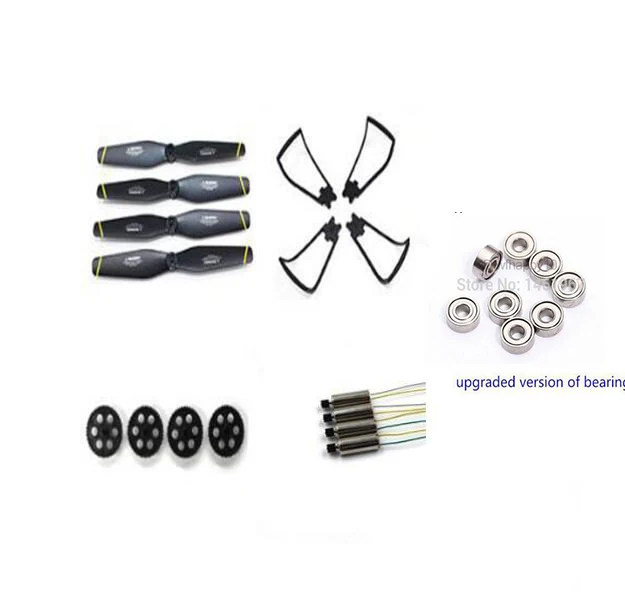 

SG700 DM107 RC Drone Quadcopter spare parts motor blades frame gear bearing set