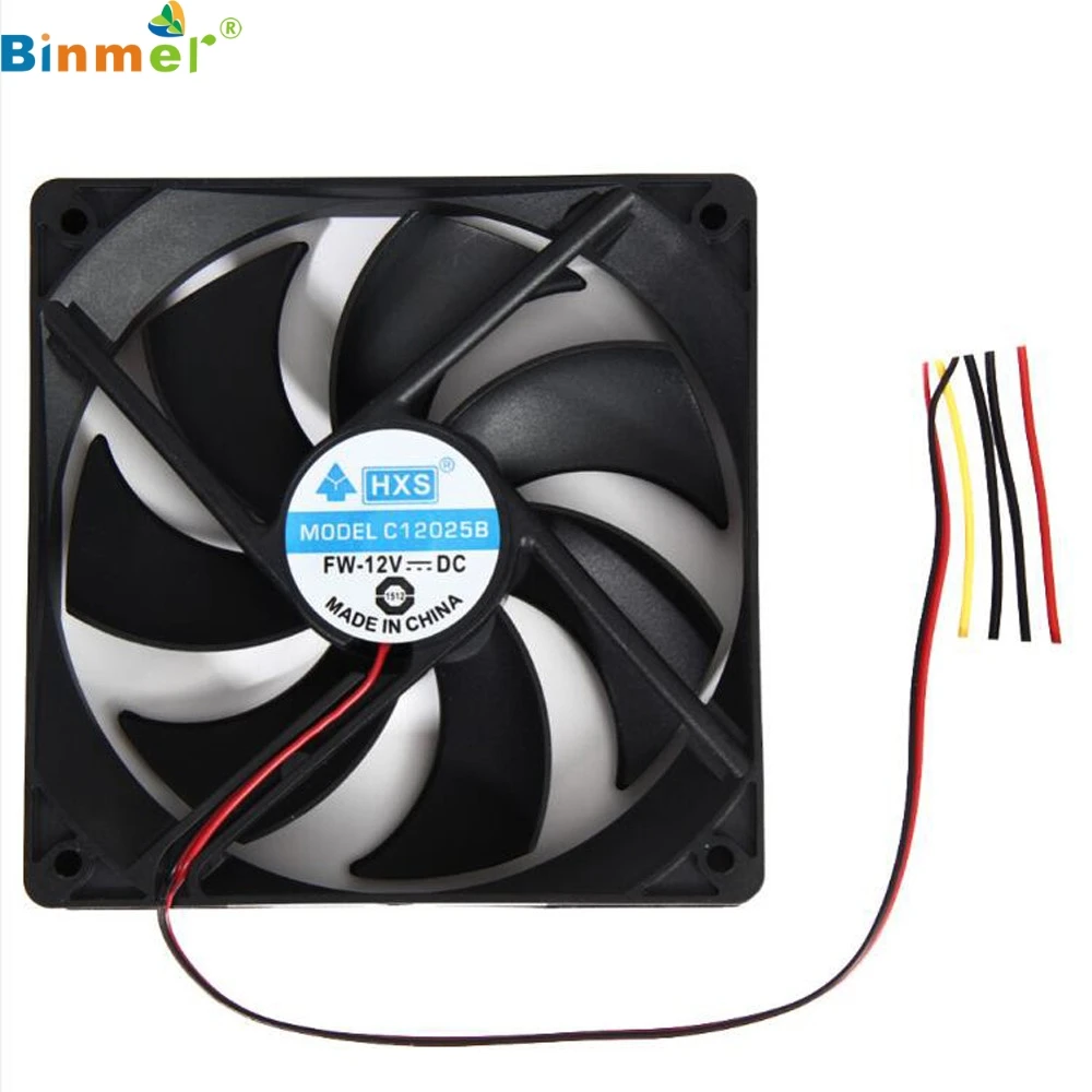 Binmer SimpleStone 2 шт. 120 мм 120x25 12 В 4Pin DC бесщеточный чехол для компьютера Вентилятор