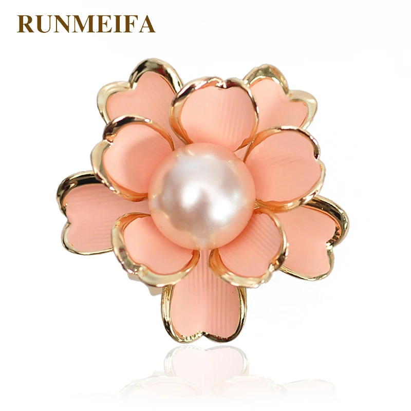 Классический шелковый шарф RUNMEIFA с тремя круглыми пряжками и кольцами Белый