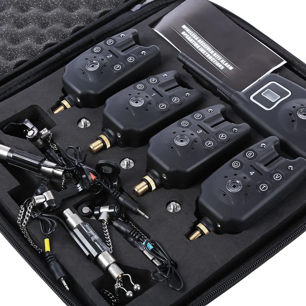 Профессиональный цифровой беспроводной светодиодный сигнализатор для ловли