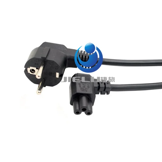 ЕС/Европа 2 контактный кабель питания EU зубчатый ноутбук адаптер переменного