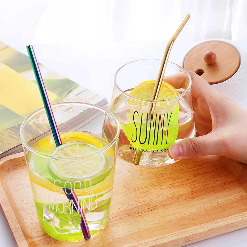 18 см короткая Питьевая Солома для детей из нержавеющей стали многоразовые 100 шт