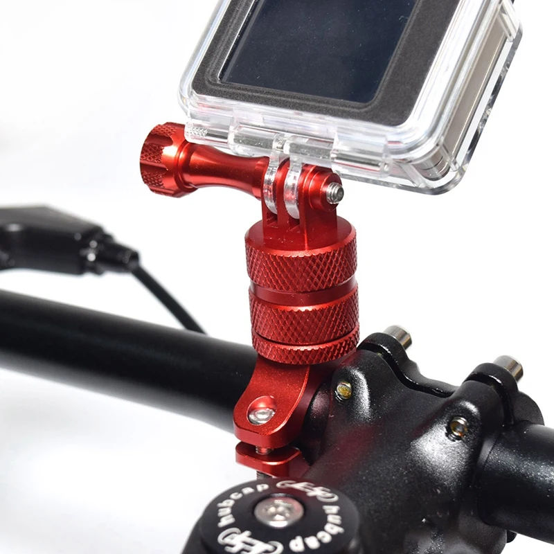 2 шт. алюминиевый сплав Gopro крепление на велосипед Спортивная камера 360 градусов
