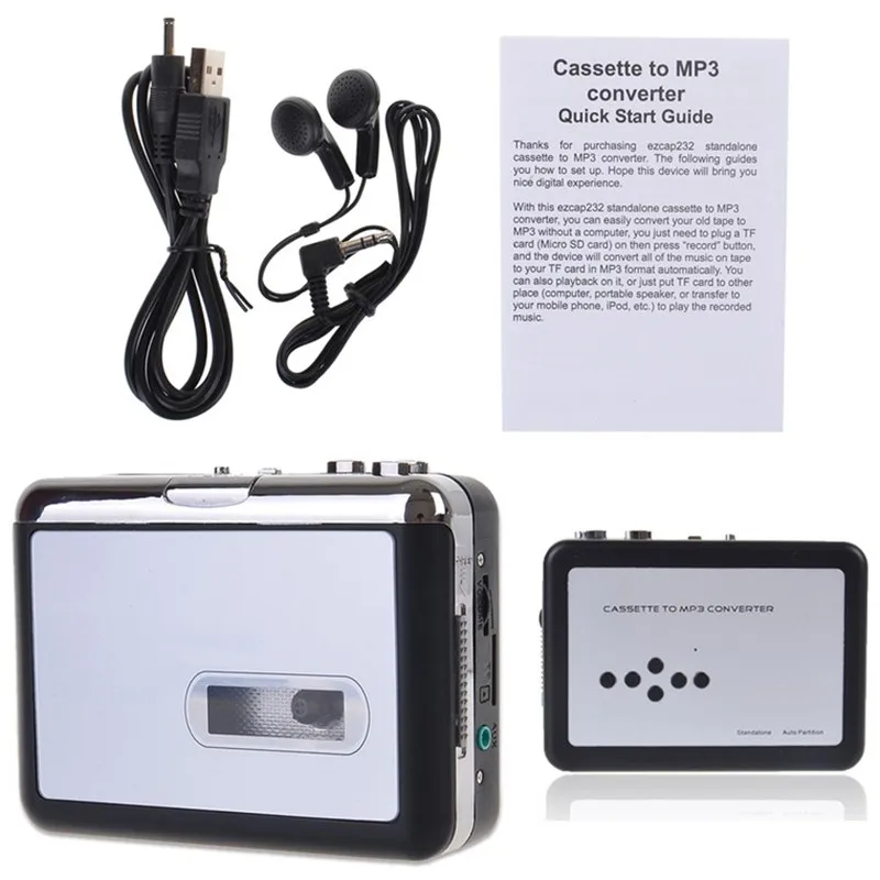 Конвертер формата виниловая лента в MP3 запись звука Walkman музыкальный плеер карта
