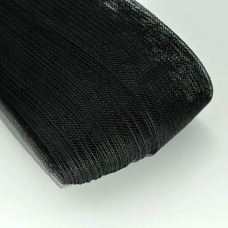 25/50/120mm Soft Polyester Netting Ribbon Flat Plain Crinolines Braid with horsehair fabric for Hats/Craft/wedding accessories | Дом и сад