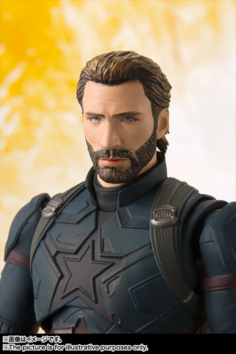 CMT Bandai Tamashii NACES Marvel Conics S. H. Figuarts SHF Капитан Америка (Мстители/Война бесконечности)