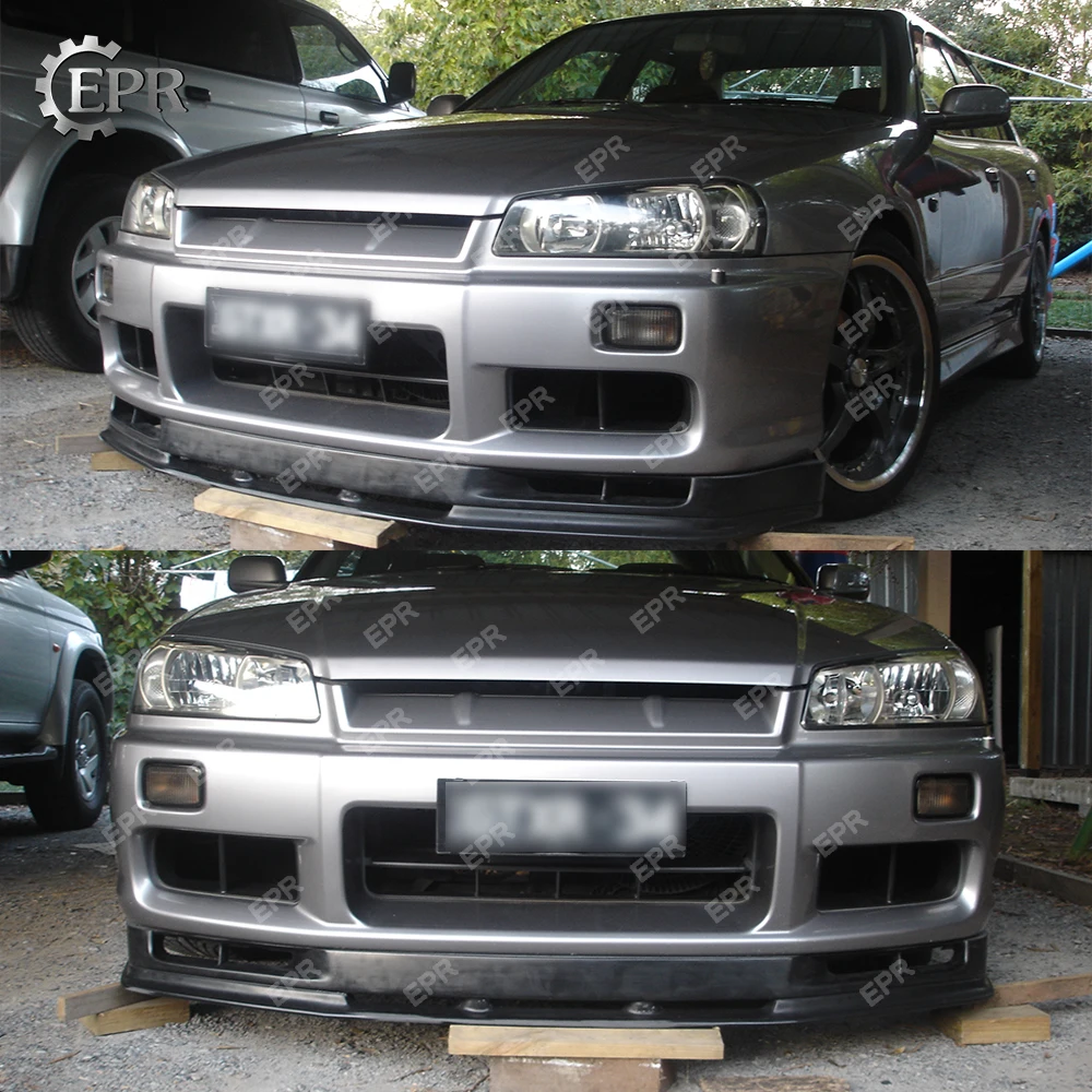 Для Nissan Skyline R34 GTR FRP стекловолокно OEM комплект передней части корпуса для