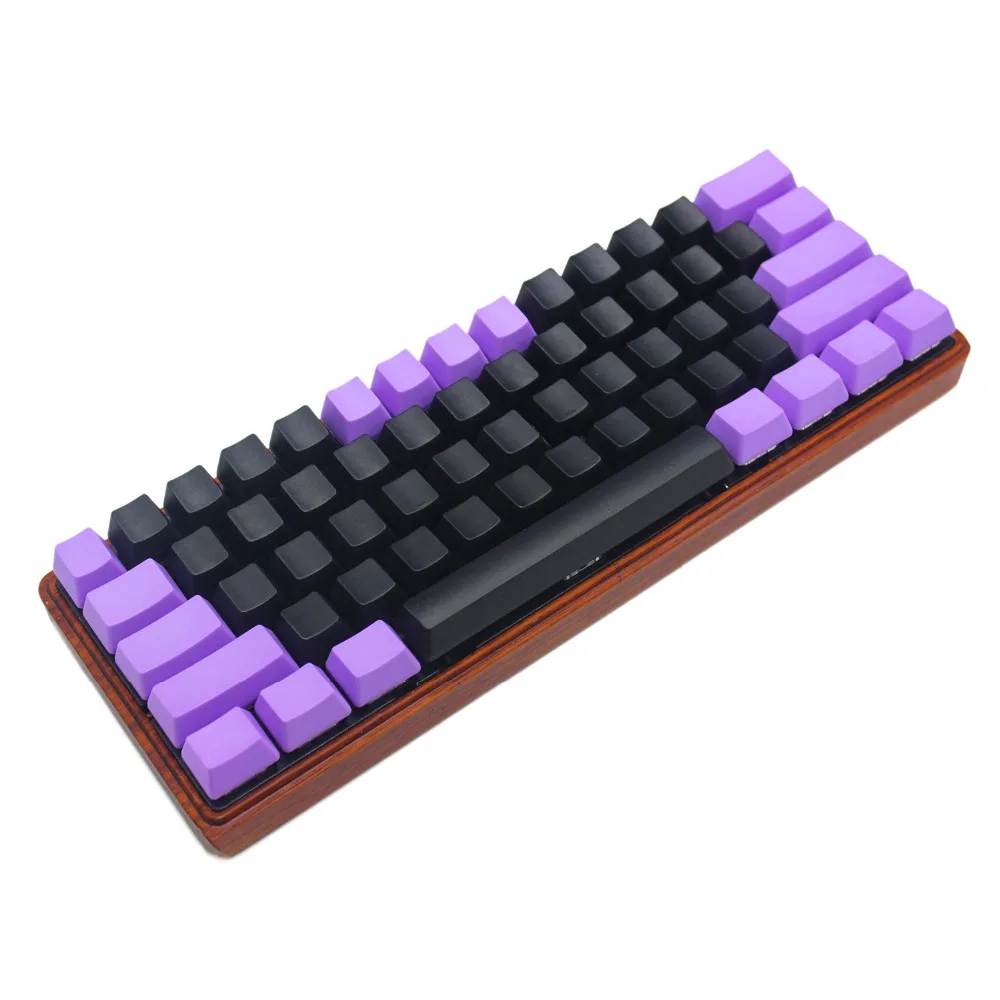 YMDK заказной 61 ANSI набор ключей OEM профиль толстый PBT набор ключей подходит для Cherry MX переключатели Механическая игровая клавиатура