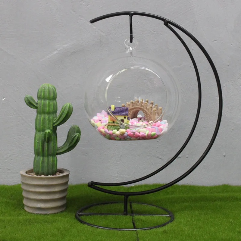 Микро ландшафтное украшение для сада маленькое стеклянный шар настоящий
