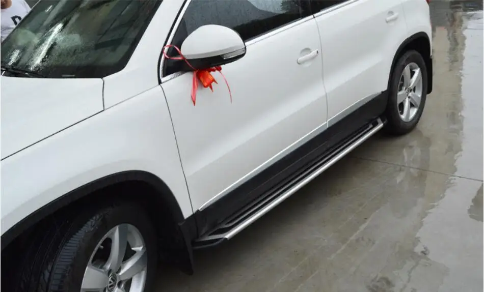 Автомобильные подножки для Volkswagen VW Tiguan 2013.2014.2015.2016 Боковые ступенчатые педали