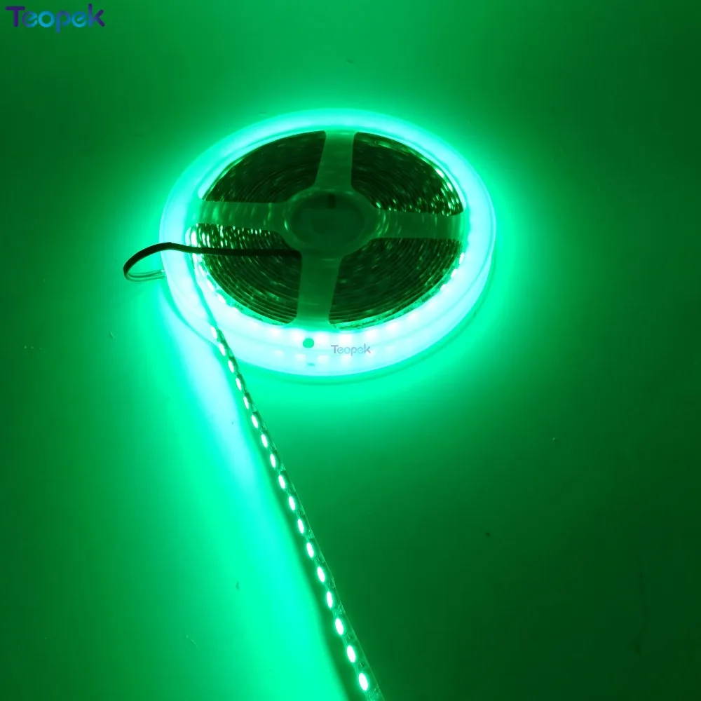5050 120 светодиодный s/m светодиодный Однорядный теплый белый/RGB DC12V 5 м 600 светодиодный IP20 IP65 IP67 водонепроницаемый гибкий светодиодный светильник