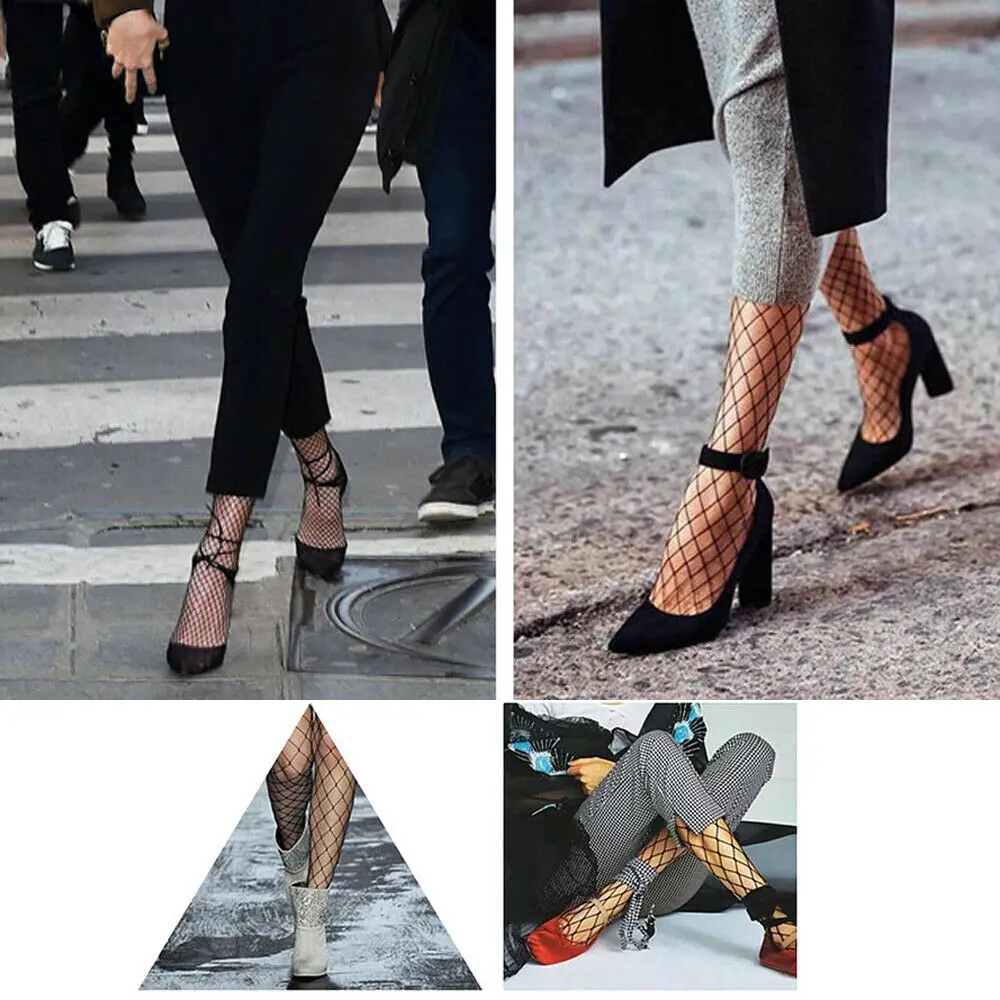 Для женщин сексуальные прозрачные облегающие в сеточку колготки Клубные