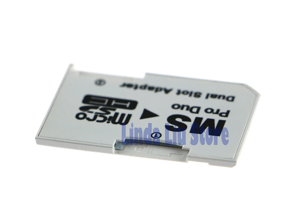 Chengdianwan 30 шт./лот двойной слот Micro SD TF для MS Memory Stick Pro Duo адаптер PSP1000 2000 3000 psp 1000 3000|tf
