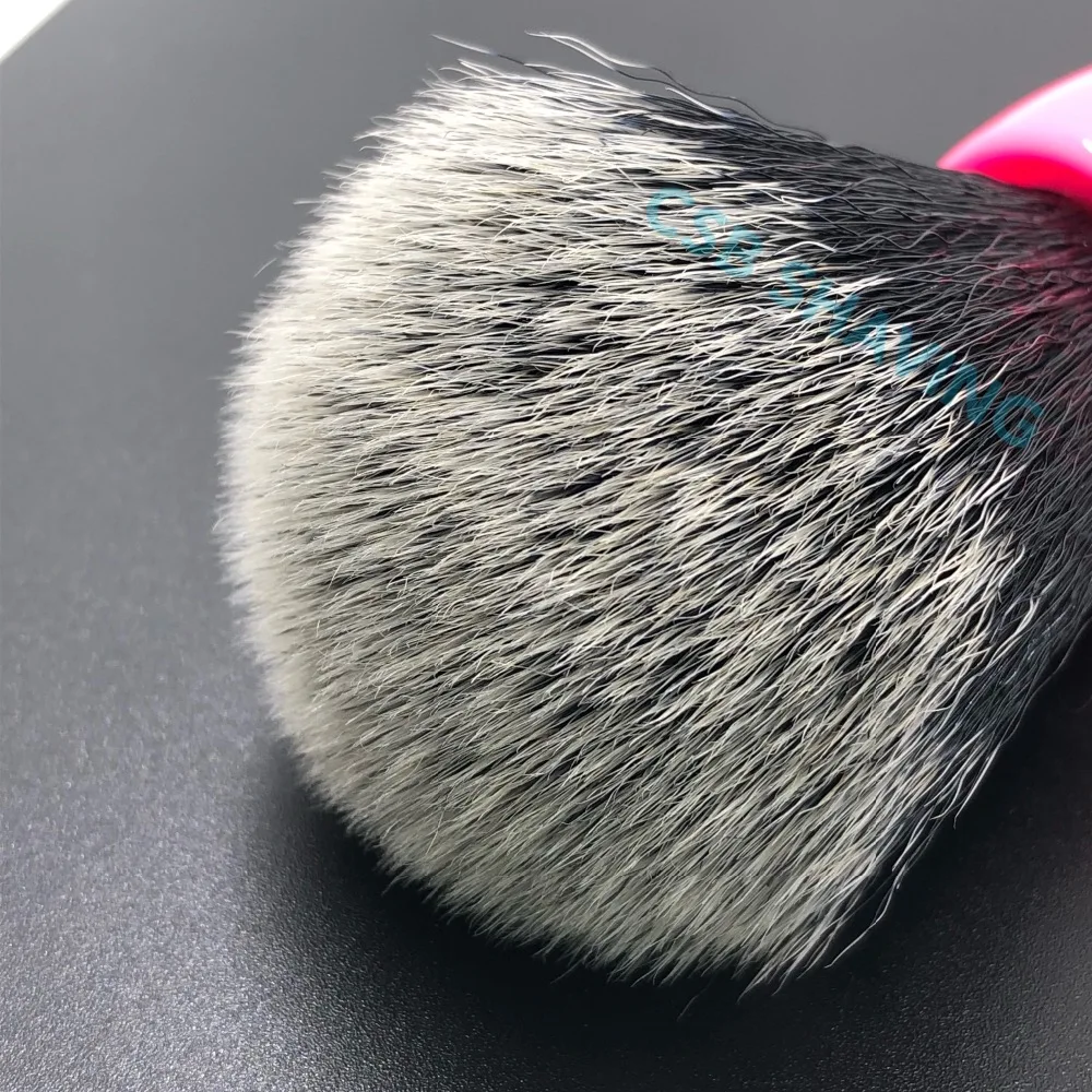 CSB смокинг Синтетический волос узел 24 мм элегантная блестящая Розовая Смола