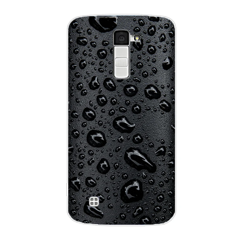 Фиолетовый Чехол для LG K10, чехол для LG K10 K420N K430, мягкий чехол для телефона LG K 10 K10 LTE K430ds, силиконовый чехол из ТПУ s - Цвет: Фиолетовый