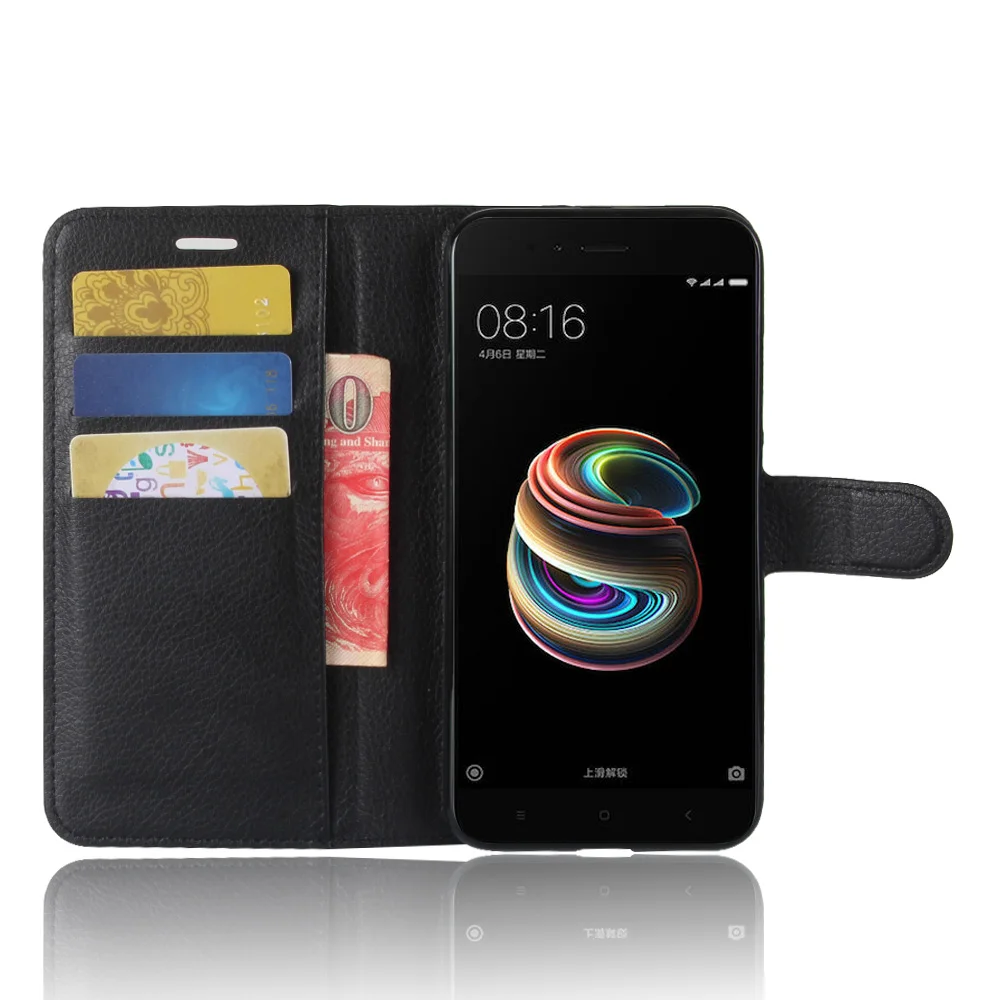 HUDOSSEN для Xiaomi Mi A1 1 Case Роскошный телефон Защитный чехол Coque 5X книга откидная крышка