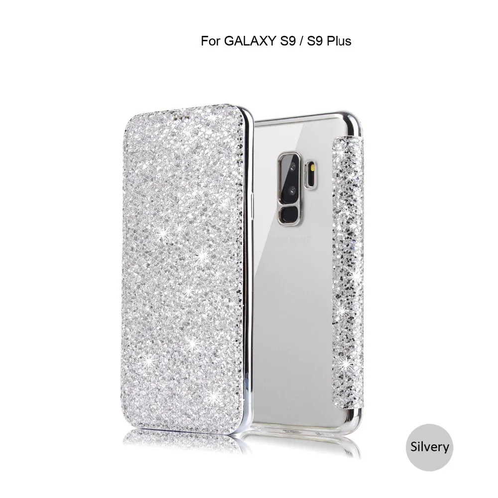 Для samsung Galaxy S10 чехол роскошный блестящий Флип кожаный чехол для samsung Galaxy S8 S9 S10 Plus E Note 8 кошелек держатель для карт