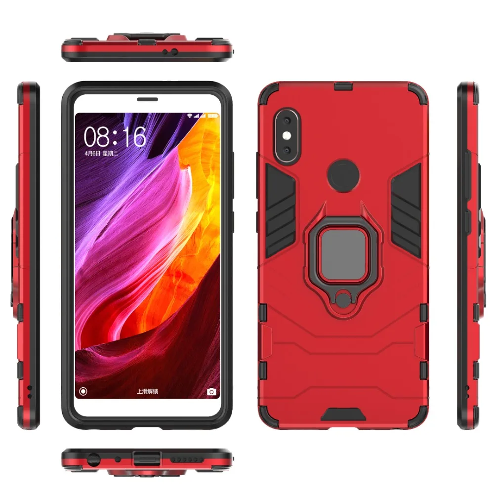 Чехол для телефона Xiaomi Redmi Note 5 PC TPU противоударное автомобильное магнитное