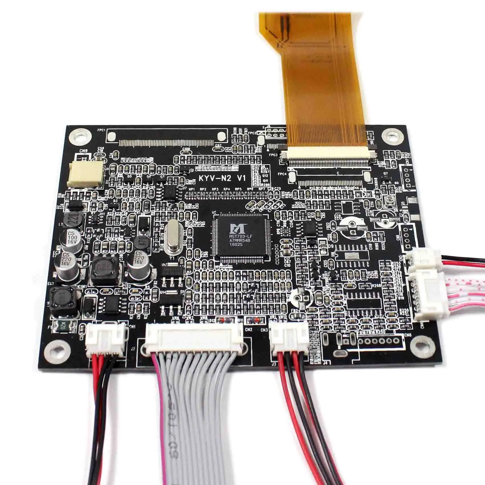 VGA 2AV реверсивная плата ЖК-контроллера с 8-дюймовым зеркальным ЖК-экраном 800x600 |