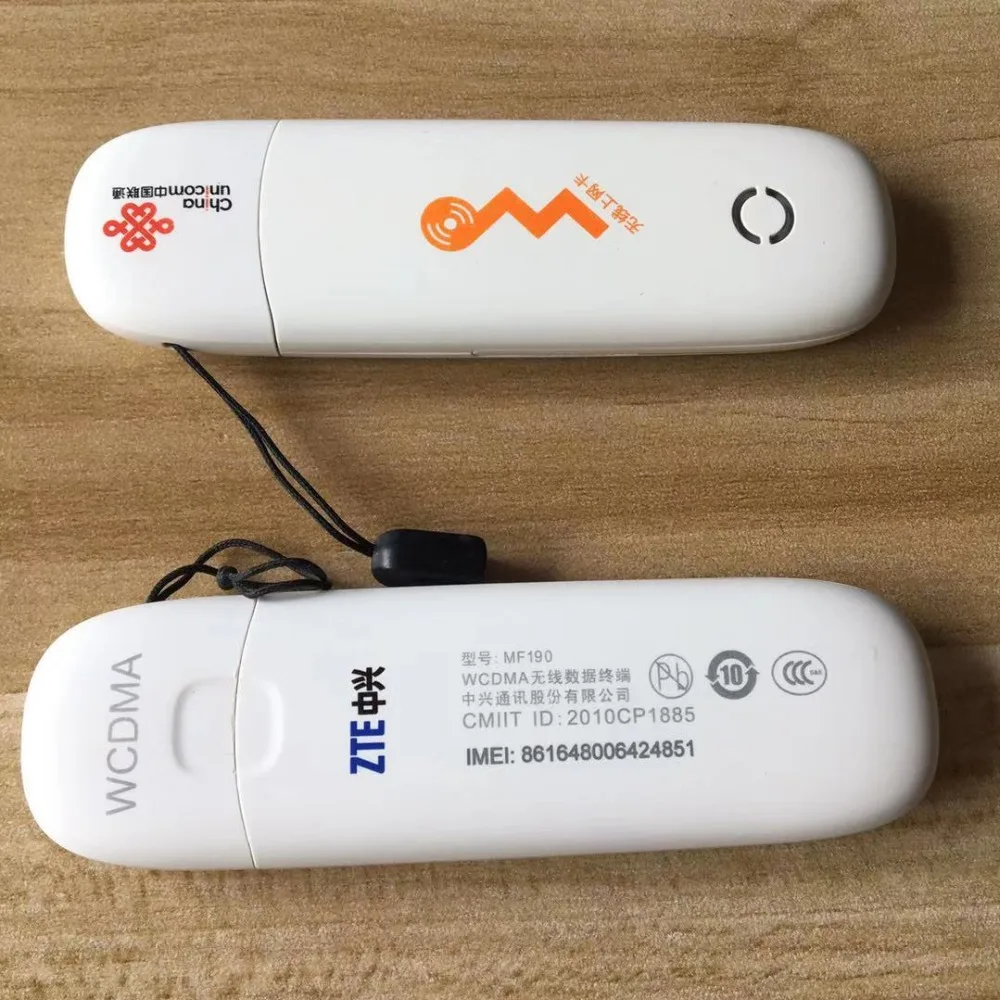 4 шт./лот ZTE MF190 разблокированный 3G GSM USB Мобильный широкополосный модем|3G модемы| |