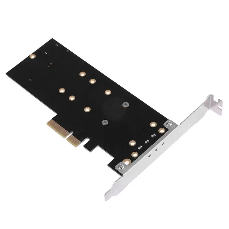Адаптер M.2 NVMe SSD NGFF к PCIE B Ключ + M ключ интерфейсная карта с 7 контактным кабелем SATA
