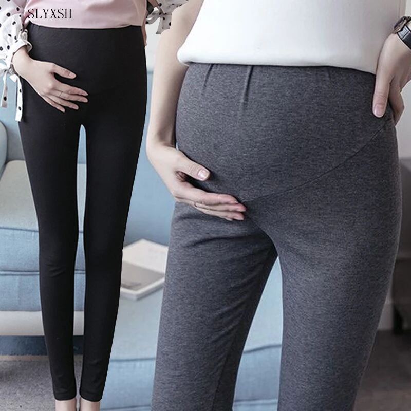 

New Spring Cotton Maternity leggging Pregnancy Clothes Autumn Women Pants For Pregnant Women Leggings Maternity Clothing