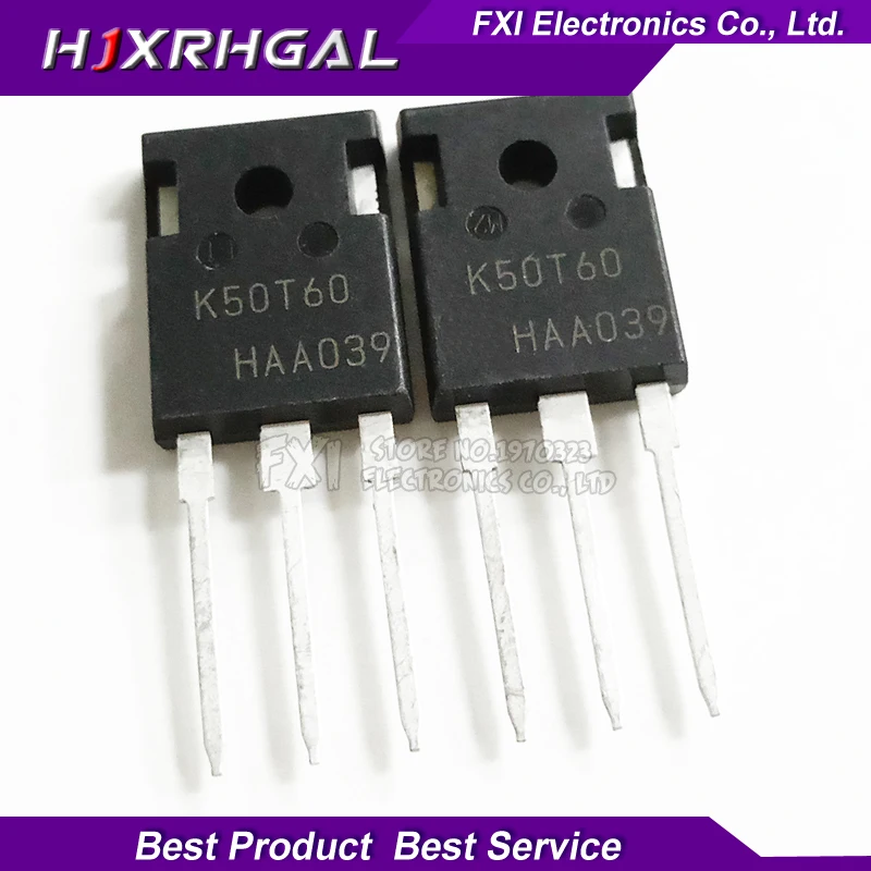 10 шт./лот K50T60 IKW50N60T IGBT TO-247 | Электронные компоненты и принадлежности