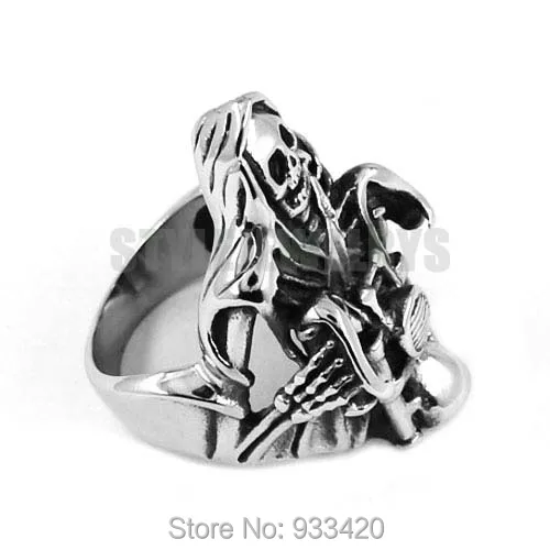 Мужское винтажное байкерское кольцо из нержавеющей стали 446B|motorcycle ring|men ringring
