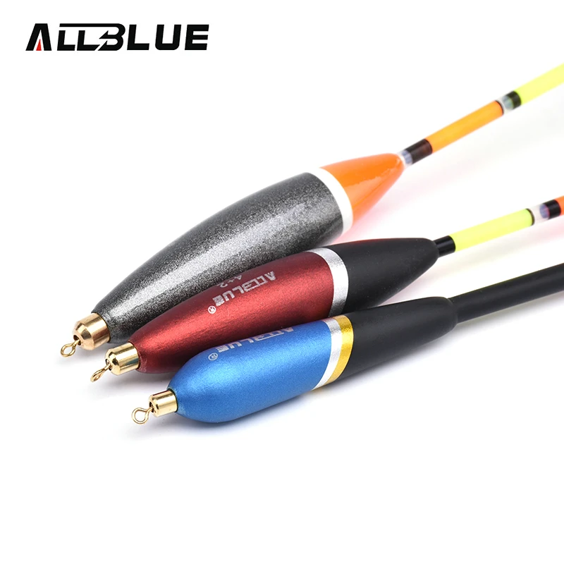 ALLBLUE 3 шт./компл. 3A пробкового дерева Waggler рыбалка поплавок Европейский погружения Краски Медь для ловли карпа рыболовные снасти 2+ 2g 4g+ 2g 6+ 2g