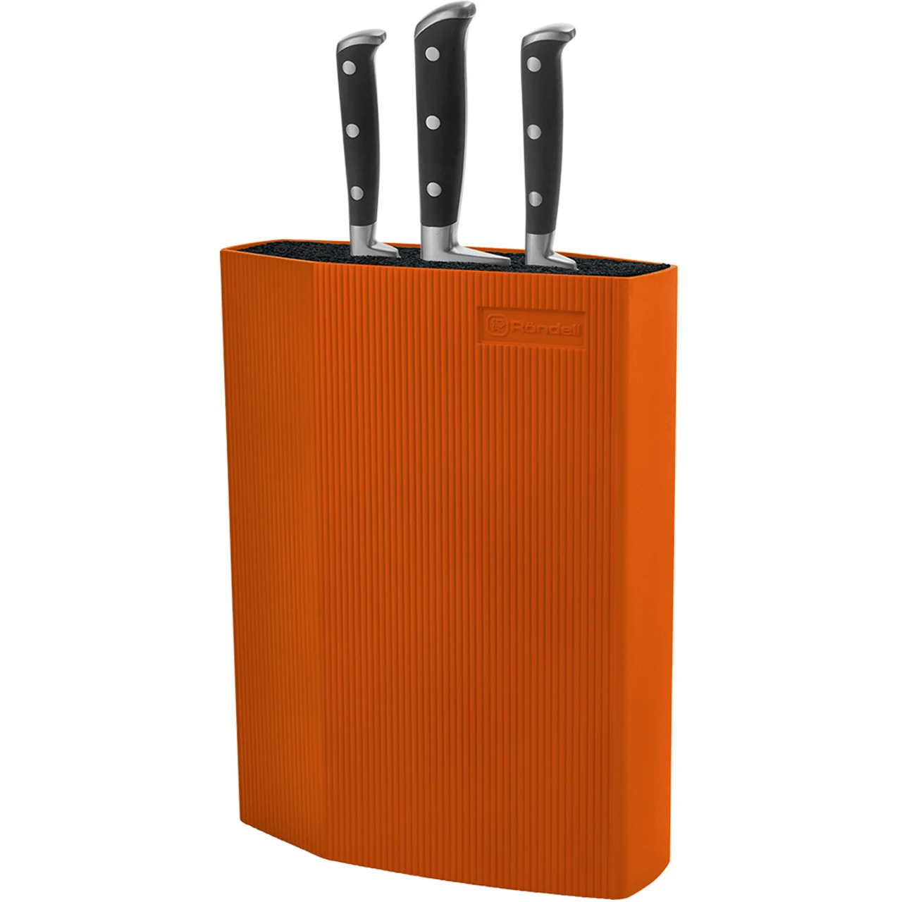 Подставка для ножей Rondell Orange RD-470(Подставка изготовлена из ABS-пластика с внешним