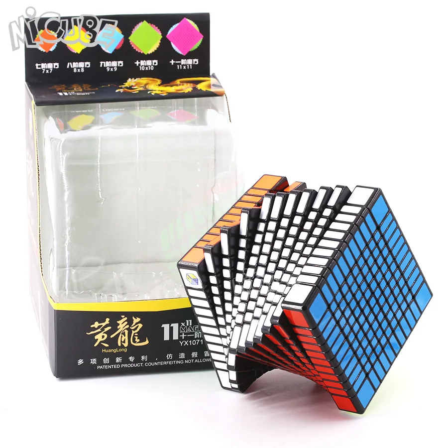 Micube YuXin Zhisheng 11x11x11 куб HuangLong 11x11 магический скоростной куб соревнование Твист Головоломка игра 11 слоев Cubo обучающая игрушка