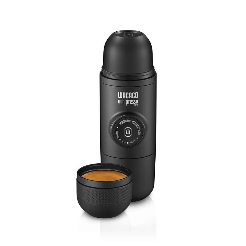 Желтая дизайнерская ручная кофеварка, портативные капсулы для капсул Nespresso