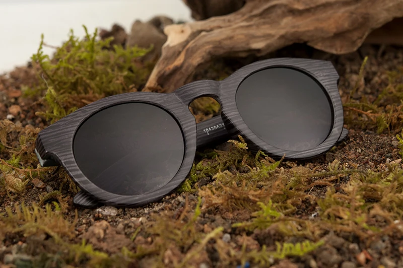BOBO BIRD CG009 ручной работы фиолетовые черные имитативные Деревянные Солнцезащитные очки женские пляжные очки модные повседневные женские Oculos дропшиппинг