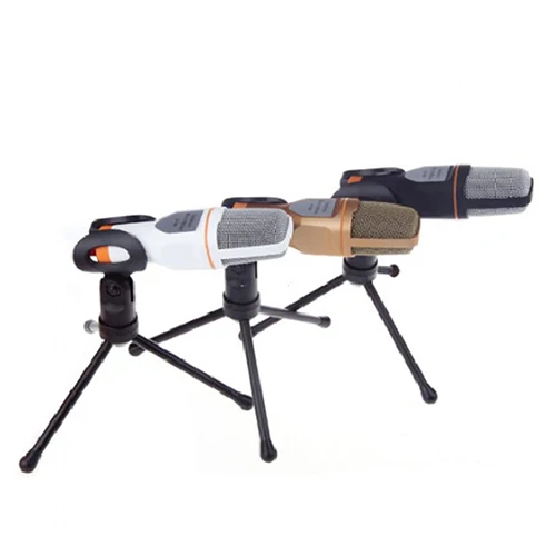 Профессиональный конденсаторный Студийный микрофон для подкастов ПК ноутбука