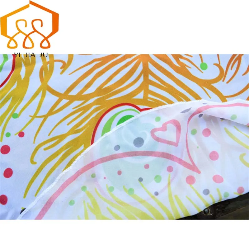 Новинка 2017 круглое пляжное банное полотенце шифоновые шарфы пляжные коврики для