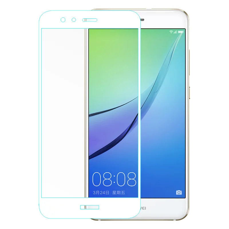 Для Huawei P10 Lite Оригинальное защитное стекло Mocolo полное покрытие 9 H закаленное Стекло пленка для Huawei P10 Lite Экран протектор - Цвет: White