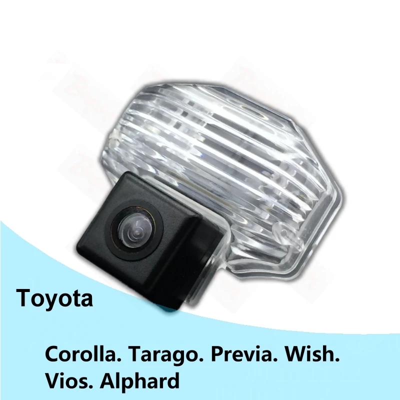 Для TOYOTA Corolla Tarago Previa Wish Vios Alphard HD CCD резервная парковочная камера заднего вида