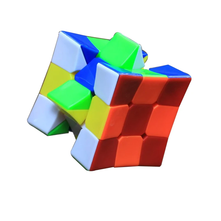 3*3*3 Magic Cube Скорость без Стикеры Дети Puzzle образования Игрушечные лошадки | Игрушки