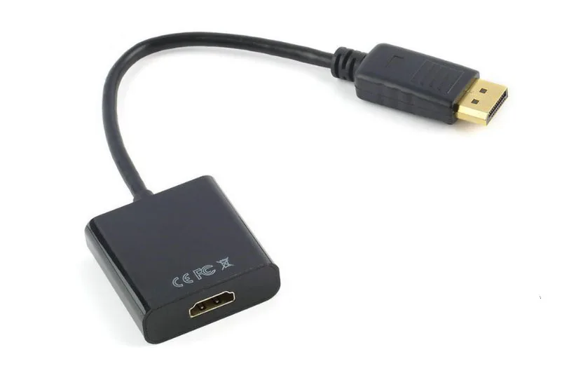 High Quality Display Port DP Male To HDMI-compatible Female Adapter Black Dp HD Converter For HDTV PC | Электроника