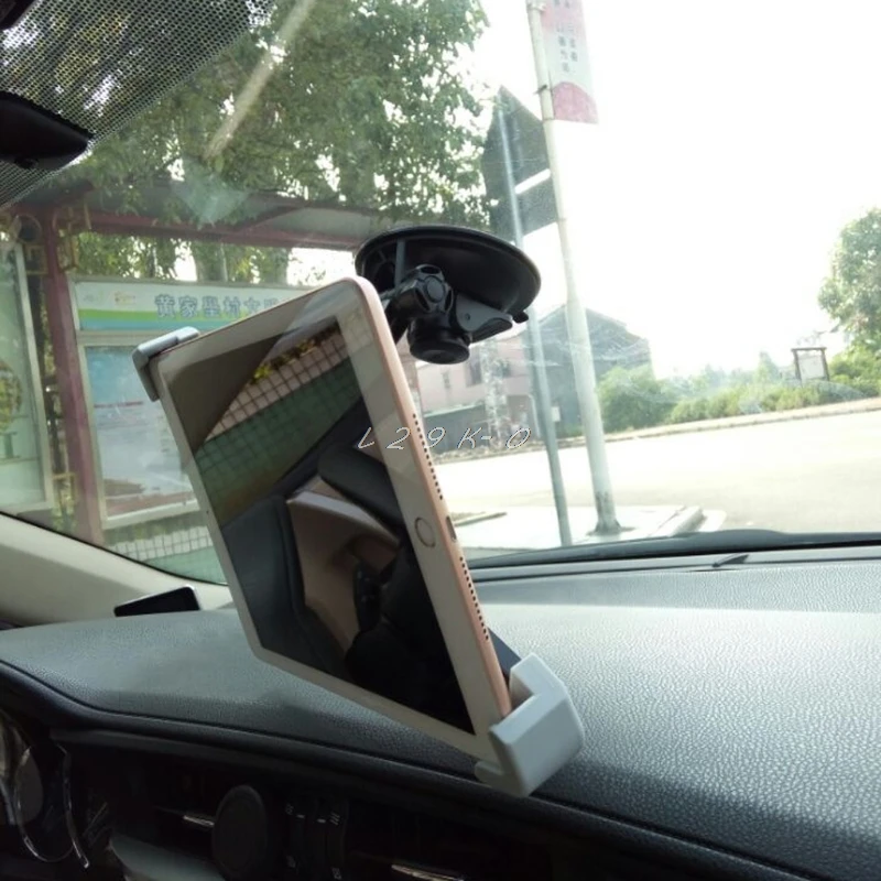 Держатель для крепления на лобовое стекло автомобиля подставка 7-11 дюймов ipad Galaxy