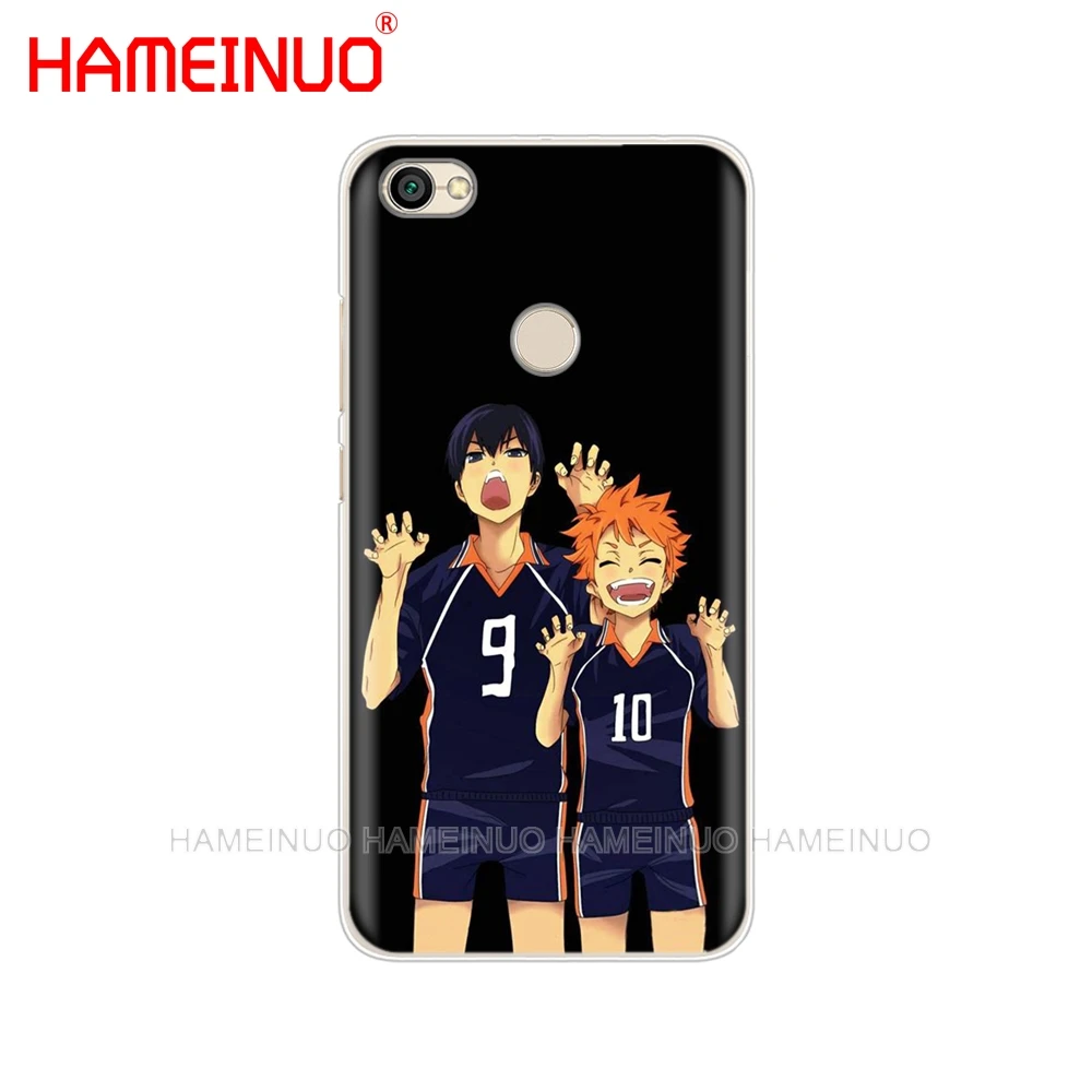 HAMEINUO Haikyuu Hinata атаки аниме чехол для телефона Xiaomi redmi 5 4 1 1s 2 3 3s pro PLUS note 4X 4A 5A |