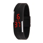 Силиконовые светодиодные спортивные цифровые часы-браслет для фитнеса, повседневные электронные часы для мужчин, женщин, мальчиков и девочек, часы для детей