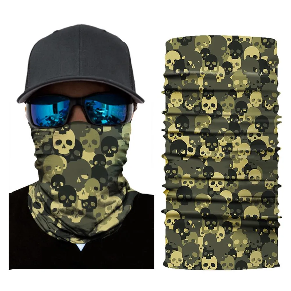 FishSunDay Outdoor Multicolor Cycling Motorcycle Head Scarf Neck Warmer Face Mask Headband 0710 | Спорт и развлечения