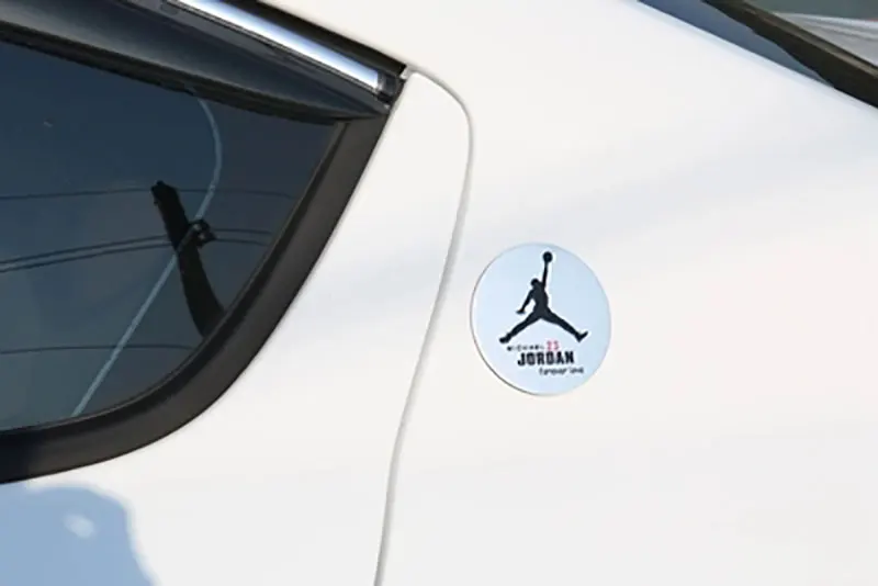 3D металла НБА Майкл 23 Jordan Forever love Jumpman эмблема Стикеры на декор автомобилей