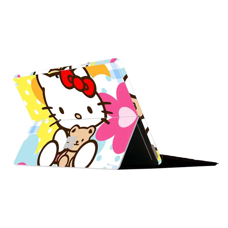 GOOYIYO-наклейка для планшета Surface Go нетбук hello kitty виниловая наклейка Surface Pro 3 4 5 6 поверхность кожи RT 1 2 стикер